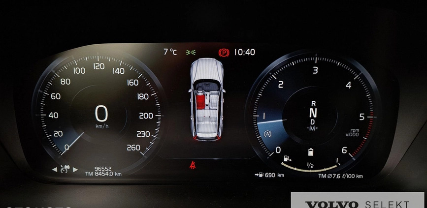 Volvo V60 Cross Country cena 173000 przebieg: 96522, rok produkcji 2021 z Węgorzyno małe 407